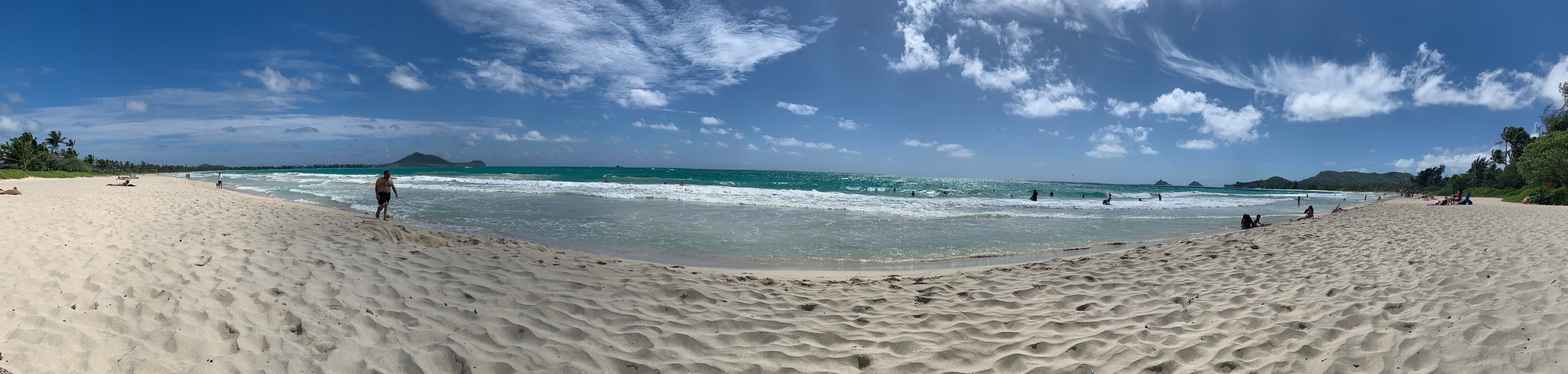 Kalama Beach Park, Hawai'i.